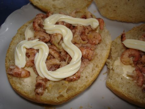 Tiere Krabbenbroetchen