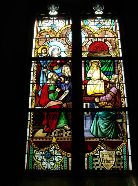 Erbach Kirche Glasfenster