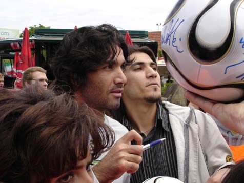 WM 2006 Autogrammstunde