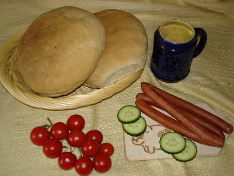Brot fertig gebacken