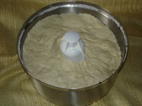 Brot roher Teig