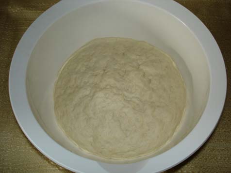 Käsebrötchen roher Teig