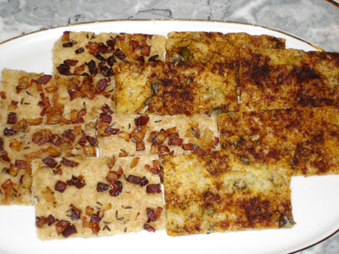 Das fertige Knäckebrot