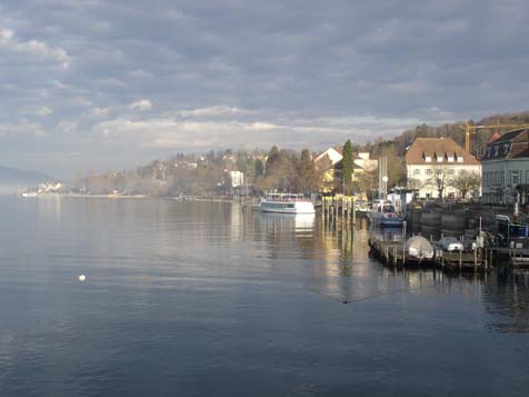 Überlinger Promenade am Morgen